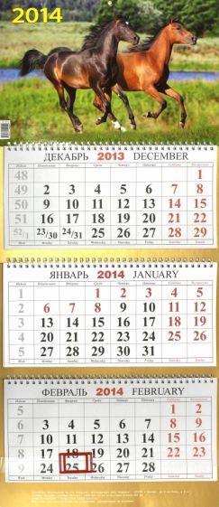 Календарь квартальный 2014 "Год лошади. Летом в поле" (КБ-5) Календарь квартальный 2014 "Год лошади. Летом в поле" (КБ-5)