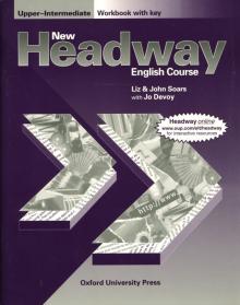 Liz&John Soars - New Headway Upper-Intermediate (Workbook with key) обложка книги Liz&John Soars - New Headway Upper-Intermediate (Workbook with key) обложка книги