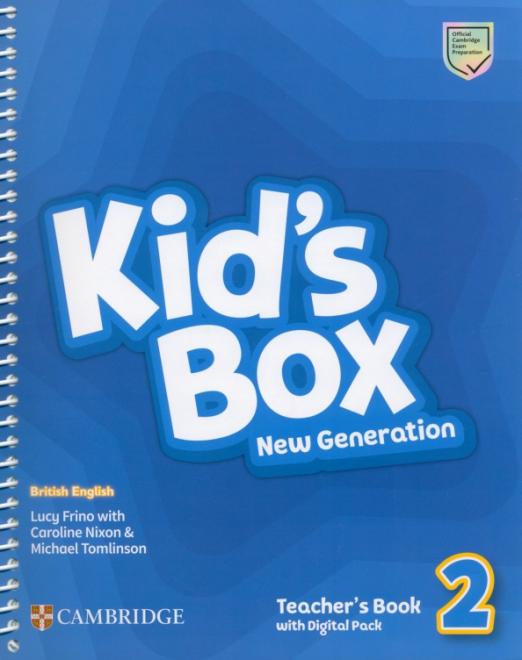 Kid's Box New Generation 2 Teacher's Book with Downloadable Audio Книга для учителя с онлайн кодом - 1