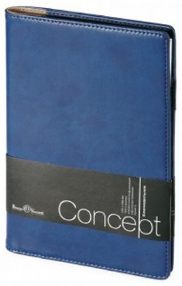 Еженедельник недатированный "Concept" (А5, синий) (3-322/189) Еженедельник недатированный "Concept" (А5, синий) (3-322/189)