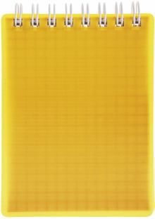 Блокнот LINE NEON Желтый, 80 листов, А7, клетка