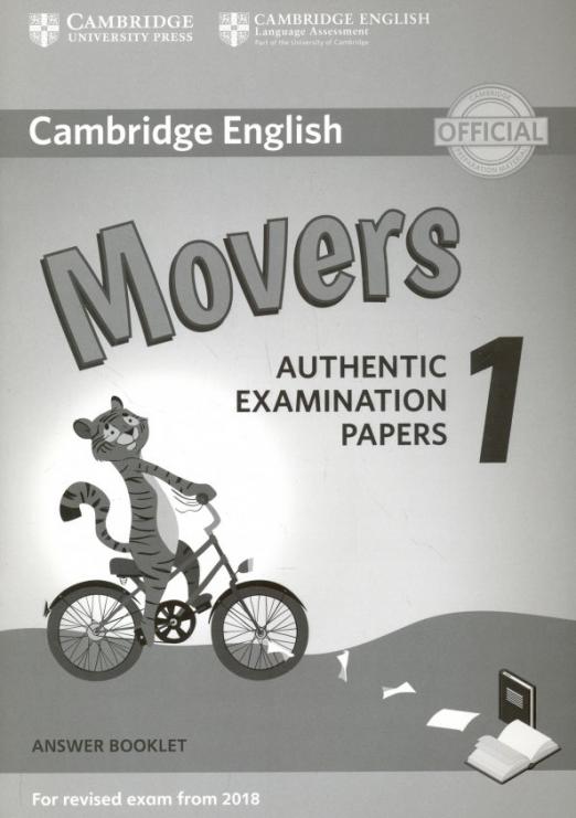 Movers 1 Authentic Examination Papers Answer Booklet  Ответы - 1