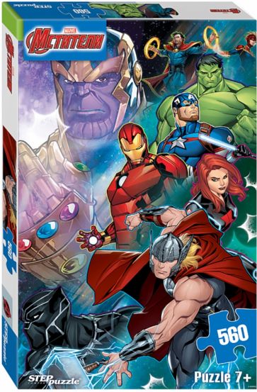 97091 Мозаика "puzzle" 560 "Черная вдова" обложка книги