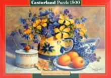 Puzzle-1500. "Цветы и абрикосы" (C-150793) Puzzle-1500. "Цветы и абрикосы" (C-150793)