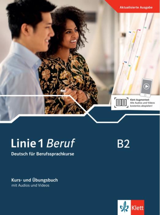 Linie 1 Beruf B2 Kurs- und Übungsbuch mit Audios und Videos / Учебник + рабочая тетрадь + аудио/видео - 1