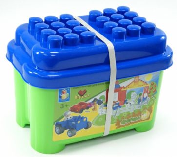 Конструктор Big Brick "Ферма", 61 деталь, в ведре (Т52212) Конструктор Big Brick "Ферма", 61 деталь, в ведре (Т52212)