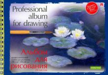 Альбом для рисования Профессиональная серия, А5, 20 листов, в ассортименте