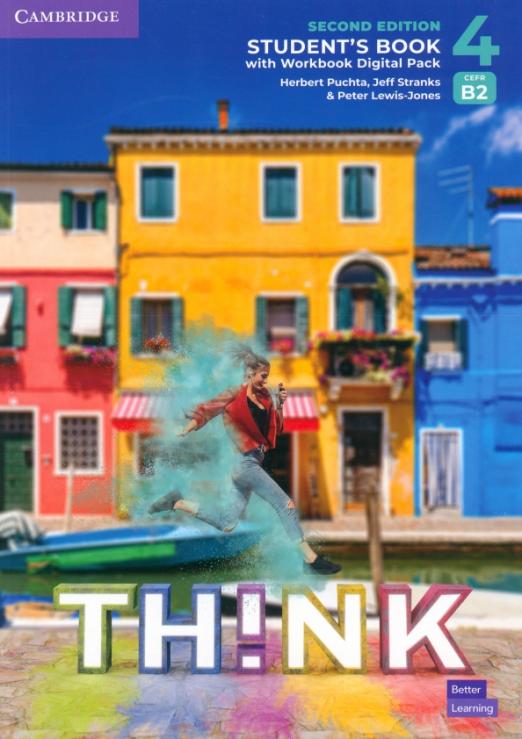 Think (Second Edition) 4 Student's Book + Workbook Digital Pack / Учебник + онлайн-тетрадь - 1