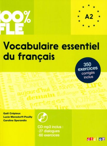 Vocabulaire essentiel du francais niveau A1/A2 (+CD)