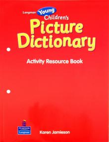 Longman Young Children's Picture Dictionary. Activity Resource Book обложка книги Longman Young Children's Picture Dictionary. Activity Resource Book обложка книги