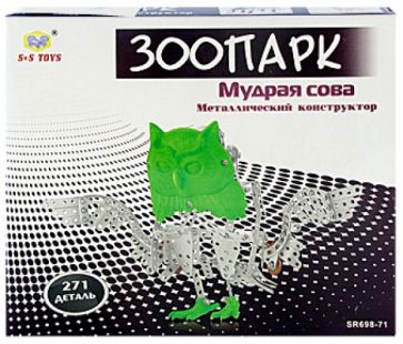 Металлический конструктор "Мудрая сова" (46485) Металлический конструктор "Мудрая сова" (46485)