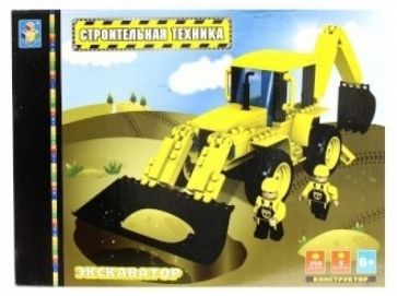 Конструктор 350 деталей. Экскаватор (Т50089) Конструктор 350 деталей. Экскаватор (Т50089)