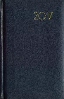Ежедневник 2017. А6. Синий (127394)