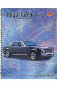 Тетрадь 80 листов, клетка 2731/4 спираль (Royal Cars) Тетрадь 80 листов, клетка 2731/4 спираль (Royal Cars)
