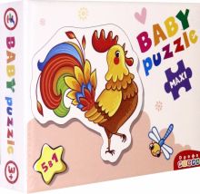 Baby puzzle "В деревне" (3993)