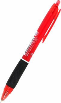 Ручка шариковая автоматическая Jet Line, 0,38 мм., красная