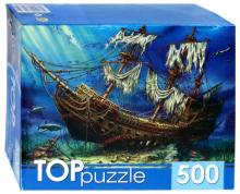 TOPpuzzle-500 "Затонувший корабль" (ХТП500-4235)