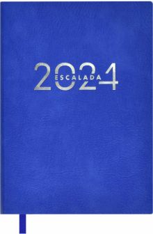 Ежедневник датированный на 2024 год Шеврет экстра, синий, А6+, 120 листов
