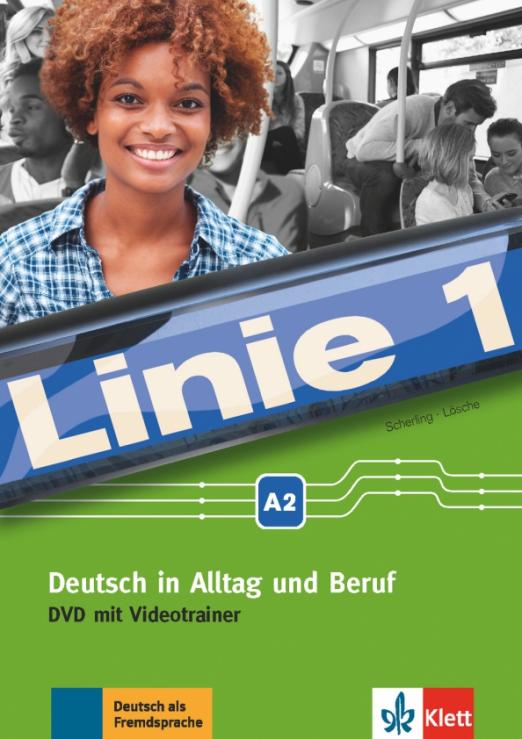 Linie 1 A2  DVD-Video mit Videotrainer / DVD + видеотренажер - 1