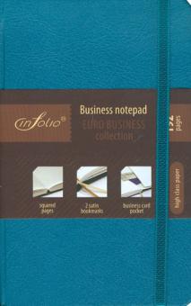 Бизнес-блокнот "Euro Business" (aquamarine) (1003) Бизнес-блокнот "Euro Business" (aquamarine) (1003)