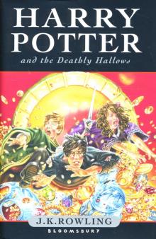 Joanne Rowling - Harry Potter and the Deathly Hallows обложка книги Joanne Rowling - Harry Potter and the Deathly Hallows обложка книги