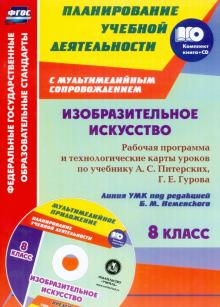 Инна Клочкова - Изобразительное искусство. 8 класс. Рабочая программа и технологические карты уроков (+CD). ФГОС обложка книги Инна Клочкова - Изобразительное искусство. 8 класс. Рабочая программа и технологические карты уроков (+CD). ФГОС обложка книги