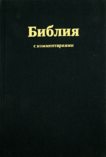 Библия, с комментариями (1252) обложка книги Библия, с комментариями (1252) обложка книги