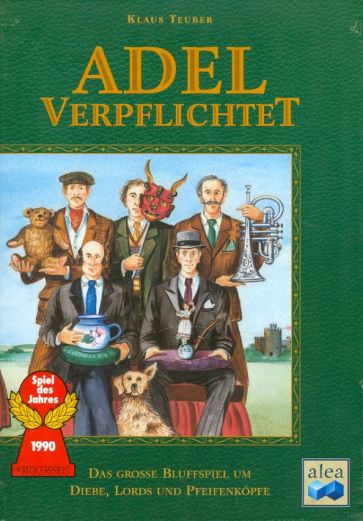 Klaus Teuber - Настольная игра "Adel Verpelichtet" (269068) Klaus Teuber - Настольная игра "Adel Verpelichtet" (269068)