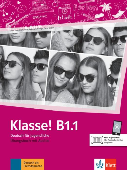 Klasse! B1.1 Übungsbuch mit Audios / Рабочая тетрадь + аудио - 1