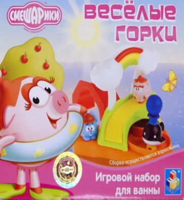 Набор игровой для ванны "Веселые горки "Смешарики" (Т52346) Набор игровой для ванны "Веселые горки "Смешарики" (Т52346)