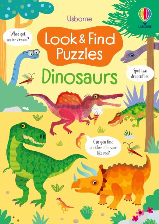 Look and Find Puzzles. Dinosaurs - 1