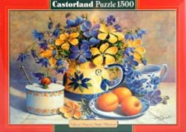 Puzzle-1500. "Цветы и абрикосы" (C-150793) Puzzle-1500. "Цветы и абрикосы" (C-150793)