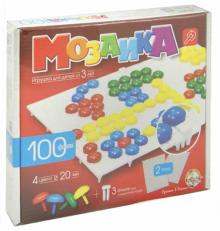 Мозаика (d=20, 4 цвета, 100 штук, 2 поля) (00979) Мозаика (d=20, 4 цвета, 100 штук, 2 поля) (00979)