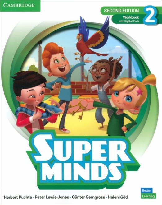 Super Minds (2nd Edition) 2 Workbook + Digital Pack / Рабочая тетрадь + онлайн-код - 1