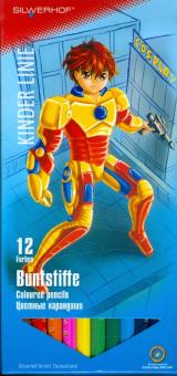 Карандаши Superhero 12 цветов (131226-01) Карандаши Superhero 12 цветов (131226-01)