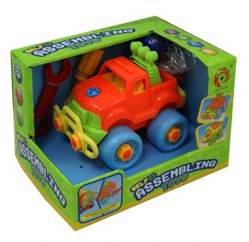 Игрушка-конструктор "Машина-джип" с аксессуарами (88779) Игрушка-конструктор "Машина-джип" с аксессуарами (88779)