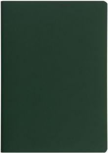 Бизнес-тетрадь Megapolis Flex, темно-зеленая, А5, 60 листов, клетка