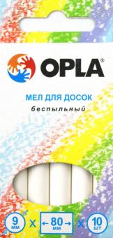 Мел для досок 10 штук, белый, беспыльный (43229) Мел для досок 10 штук, белый, беспыльный (43229)