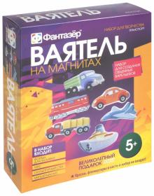 Ваятель. Набор для создания объемных барельефов на магнитах "Транспорт" (707049)