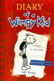 Jeff Kinney - Diary of a Wimpy Kid обложка книги Jeff Kinney - Diary of a Wimpy Kid обложка книги