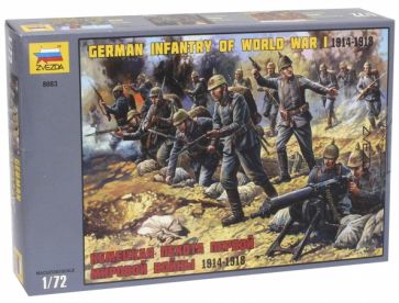 Сборная модель "Немецкая пехота Первой мировой войны 1914-1918" (8083) Сборная модель "Немецкая пехота Первой мировой войны 1914-1918" (8083)