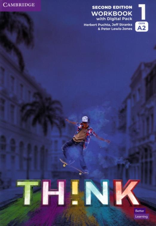 Think Second Edition 1 Workbook with Digital Pack   Рабочая тетрадь с онлайн кодом - 1