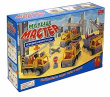 Игровой конструктор "Малыш мастер", 10 деталей (Х75225) Игровой конструктор "Малыш мастер", 10 деталей (Х75225)