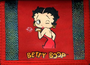 Кошелек 1 секция Betty Boop (красный) Кошелек 1 секция Betty Boop (красный)
