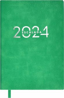 Ежедневник датированный на 2024 год Шеврет экстра, зеленый, А6+, 120 листов