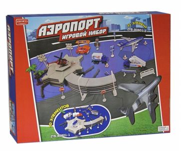 Игровой набор "Аэропорт" (40*30*55) (Х75364) Игровой набор "Аэропорт" (40*30*55) (Х75364)