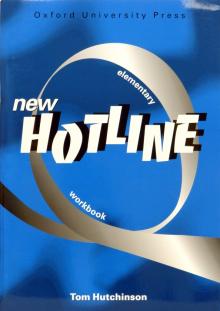 Tom Hutchinson - Hotline New Elementary (Workbook) обложка книги Tom Hutchinson - Hotline New Elementary (Workbook) обложка книги