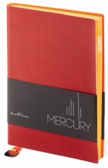 Ежедневник недатированный "Mercury", А6-, бордовый (3-451/10) Ежедневник недатированный "Mercury", А6-, бордовый (3-451/10)