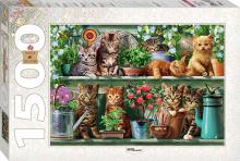 Step Puzzle-1500 "Котята" (83057)