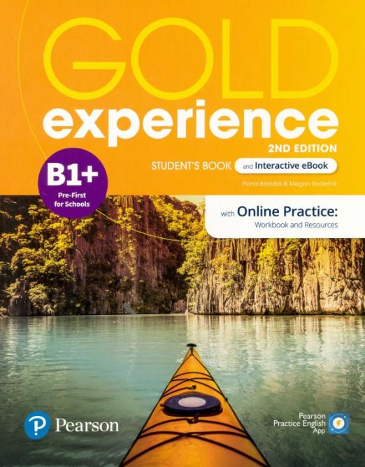 Gold Experience (2nd Edition) B1+ Student's Book + eBook + Online Practice / Учебник + электронная версия + онлайн-код - 1